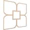 Ekena Millwork 39W x 39H x 38T Small Olivia Decorative Fretwork Wood Ceiling Panels, Red Oak CELW39X39X0375OLVRO - alternate 3